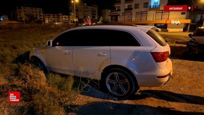 Aksaray'da polisin 'dur' ihtarına uymadı