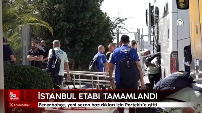 Fenerbahçe, yeni sezon hazırlıkları için Portekiz'e gitti