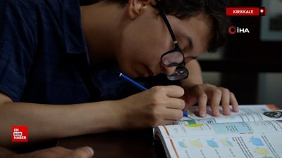 Kırıkkale'de LGS'de engel tanımayan başarı öyküsü