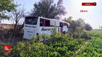 Konya'da otobüs kazası