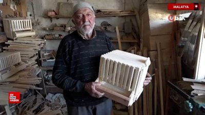 Malatyalı usta 73 yıldır ağaçlara şekil veriyor