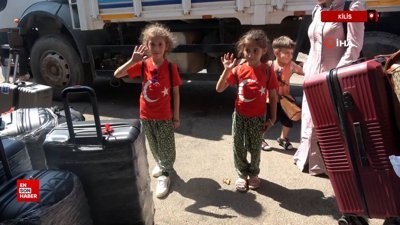 Suriyeliler Türkiye'ye teşekkürle veda ediyor