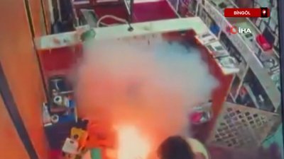 Bingöl’de cep telefonu bataryası patladı