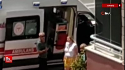 Edirne'de elektrikli bisiklet kazası