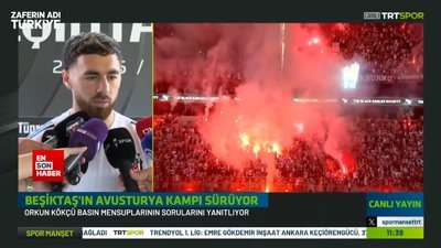 Orkun Kökçü basın mensuplarının sorularını yanıtladı