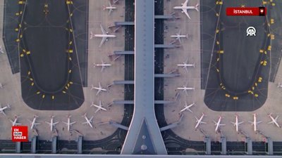 Türk hava sahasında günlük transit uçuş ve uçak trafiğinde rekor kırıldı