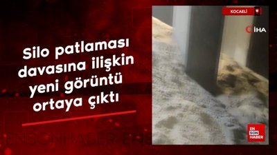 Kocaeli'de silo patlaması davasına ilişkin yeni görüntü ortaya çıktı