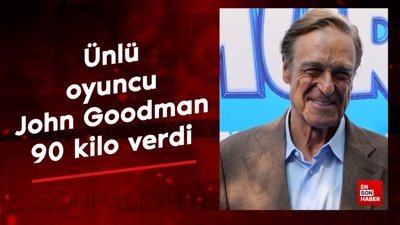 Ünlü oyuncu John Goodman 90 kilo verdi