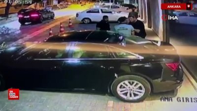 Ankara'da bina duvarına tuvaletini yapıp güvenlik görevlisine saldırdılar