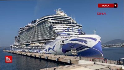 Bodrum'a denizden 3 bin 581 turist geldi