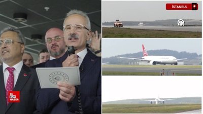 İstanbul Havalimanı'ndaki üçlü pist uygulamasıyla bir saatte 81 uçak havalandı