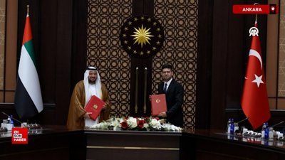 Türkiye ile BAE arasında 7 ortak anlaşma imzalandı