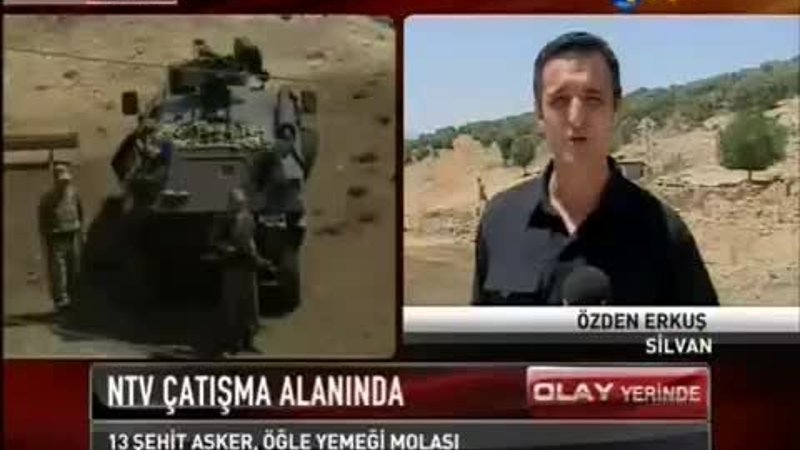 NTV çatışma alanında