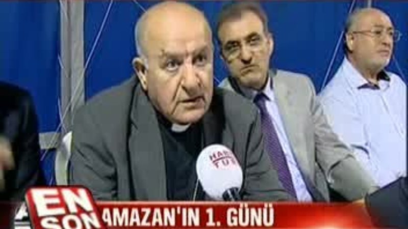 Sarıgül'ün iftar çadırında zor anları