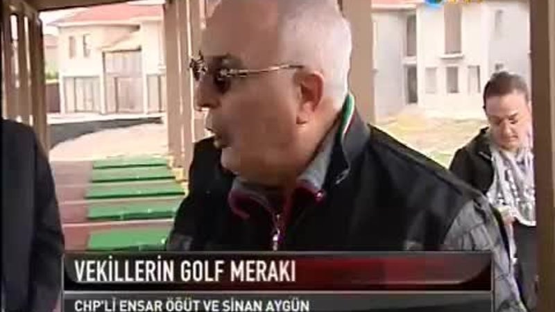 Vekillerin golf merakı