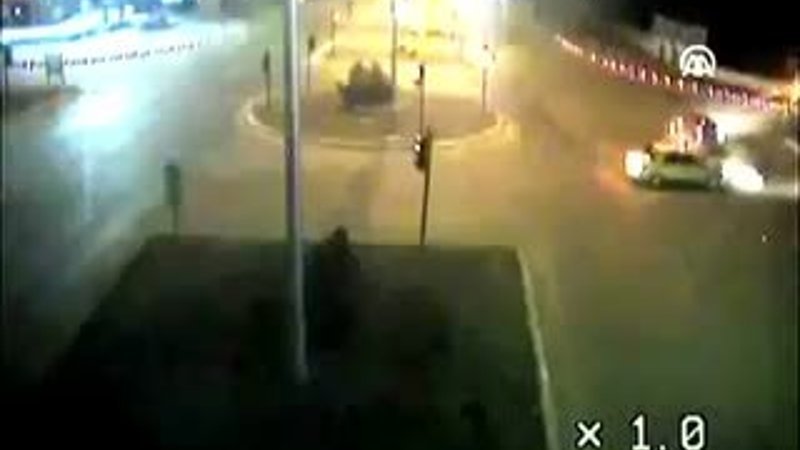 Trafik kazaları mobese kameralarında