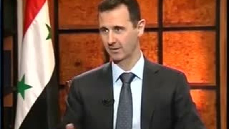 Ulusal Kanal Esad'la röportaj yaptı