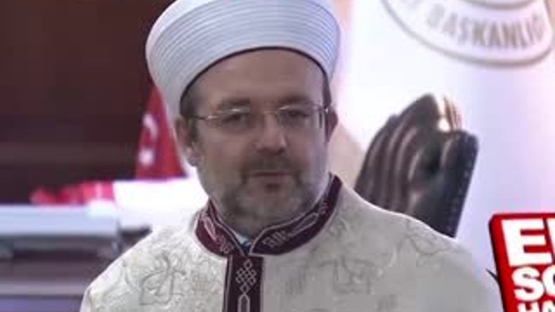 Mehmet Görmez: Ya hayır konuş ya da sus