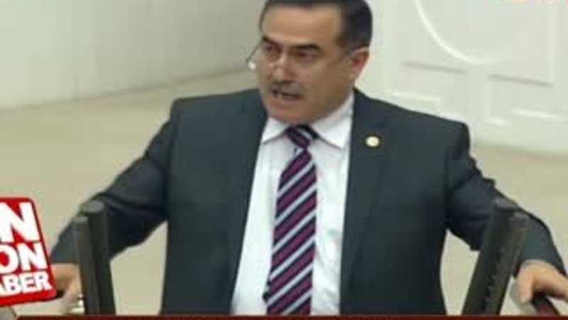CHP'li İhsan Özkes Meclis kürsüsünden bela okudu