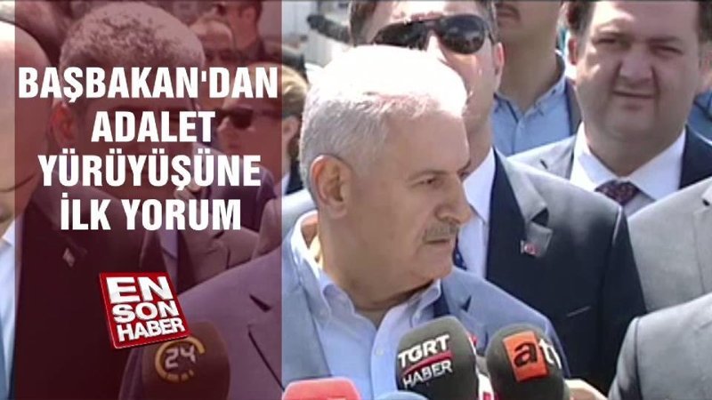 Başbakan'dan Kılıçdaroğlu'nun yürüyüşüne ilk yorum