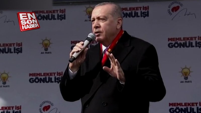 Erdoğan: HDP'nin başındakiler terörist