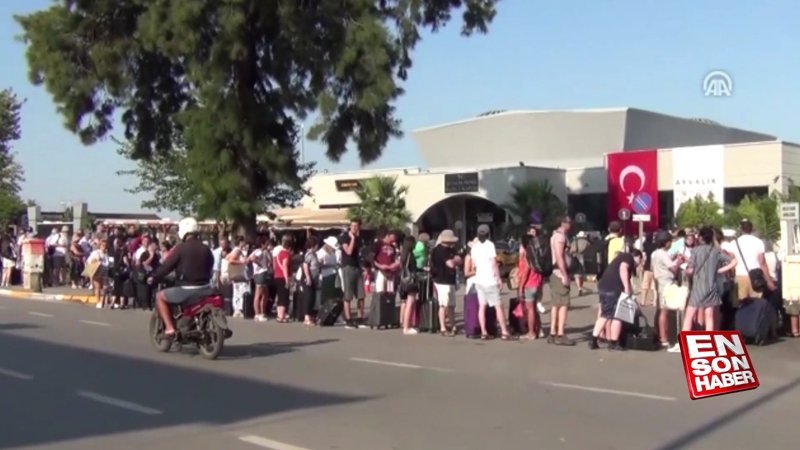 Midilli seferlerinde 3 günlük tatil yoğunluğu