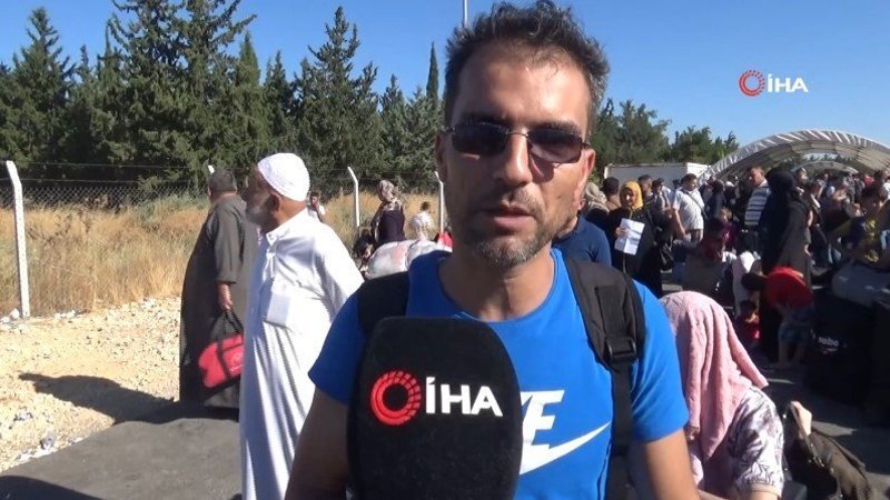 Bayrama giden Suriyelilerin sayısı 35 bine ulaştı