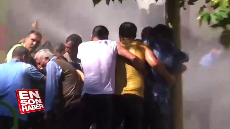 Diyarbakır'da operasyon protestosuna müdahale