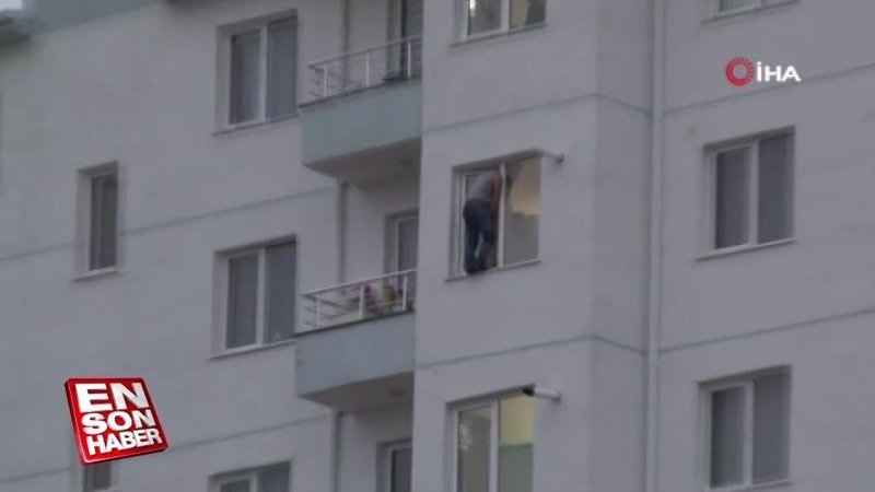 Kaçtığı polisler canını kurtardı