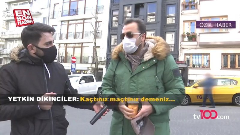 Yetkin Dikinciler'den muhabire sert tepki