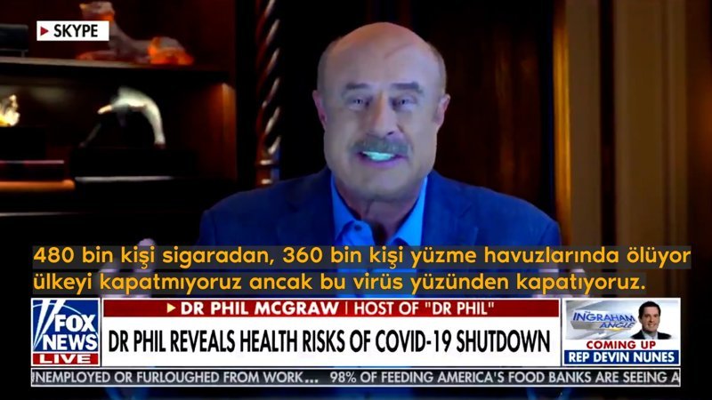 ABD medyası karantina karşıtı propaganda yapıyor