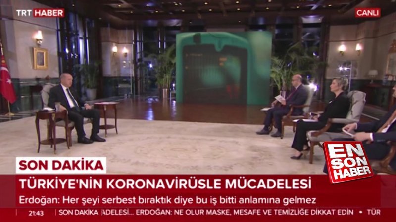 Cumhurbaşkanı Erdoğan ABD Başkanı Trump'la görüştü