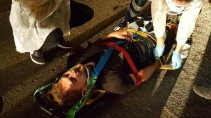 Zonguldak'ta yaralanan sürücü helallik istedi