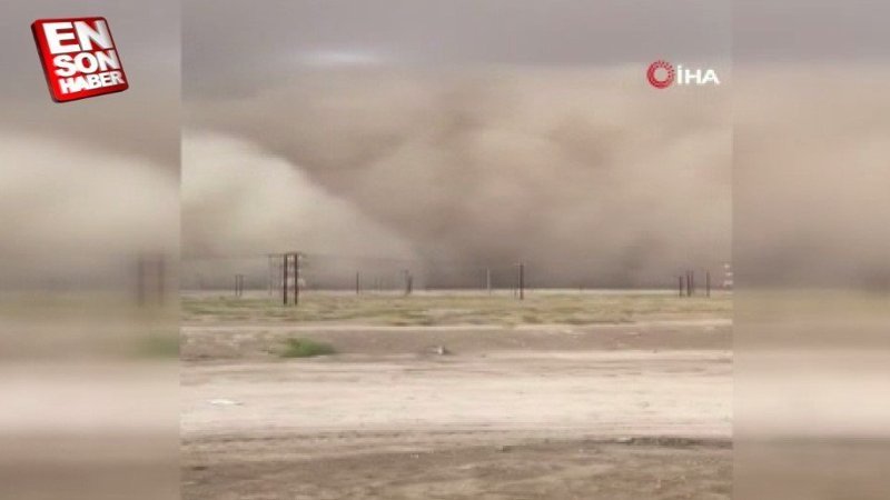 Umman'ı büyük bir kum fırtınası vurdu 