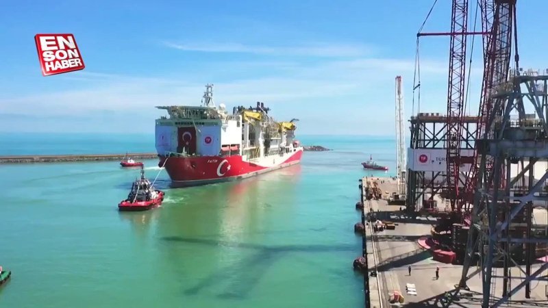 Fatih, Karadeniz'de sondaja başladı