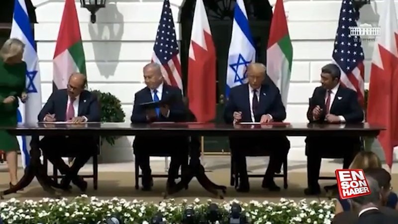 İsrail, BAE ve Bahreyn arasında anlaşma imzalandı