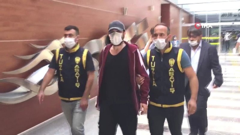 Halil Sezai polisler eşliğinde adliyeye getirildi