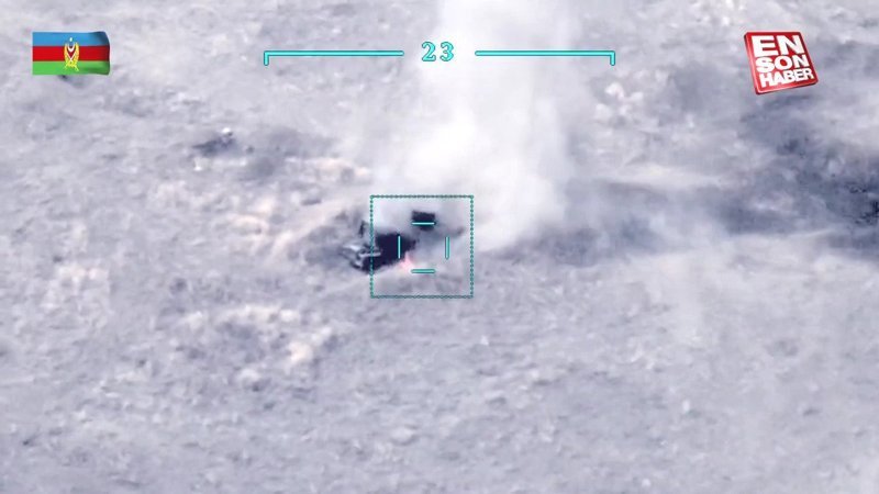 Ermenistan ordusuna ait 8 hedef daha imha edildi