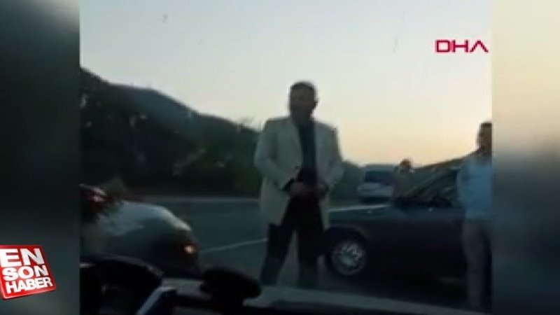 Düzce'de düğün magandası kamerada 