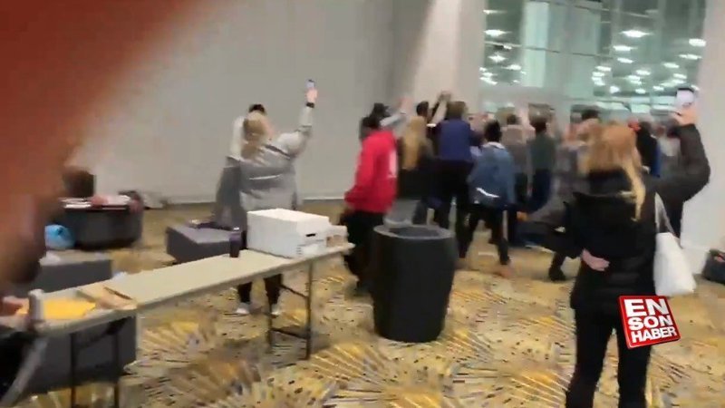 Michigan'da oy sayımı durdurulsun protestosu