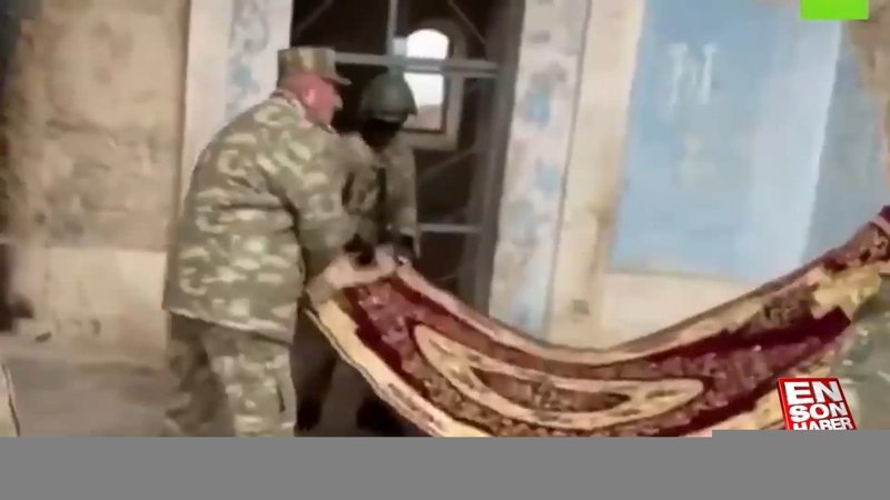 İşgalden kurtarılan Ağdam kent camisinde ezan okundu