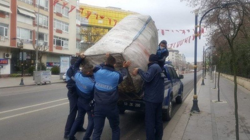 Tekirdağ'da sokağa çıkma kısıtlamasında 'çekçekçi' operasyonu