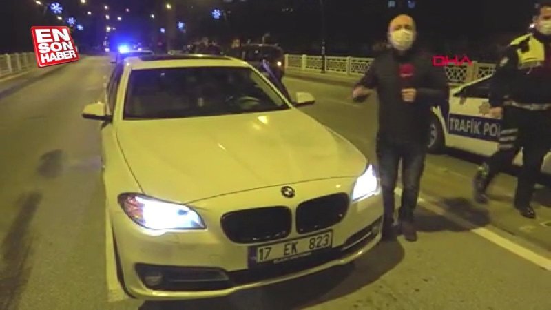 Çanakkale'de otomobili yolun ortasına bırakıp kaçan 16 yaşındaki sürücüye ceza