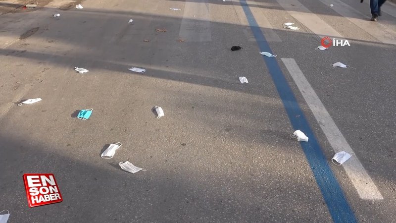 Maskeyi yere atmak kişisel korunma önlemini tehdide dönüştürüyor