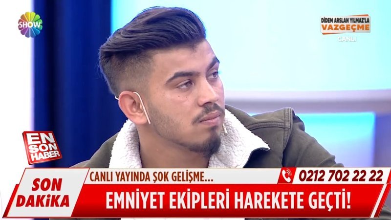 Tacizcisini televizyon programında görünce polise ihbarda bulundu