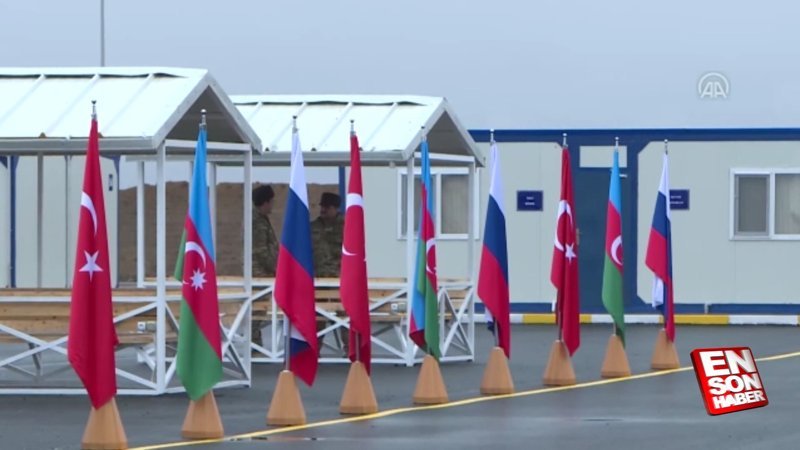 Dağlık Karabağ'da Türk-Rus Ortak Gözlem Merkezi faaliyete başladı