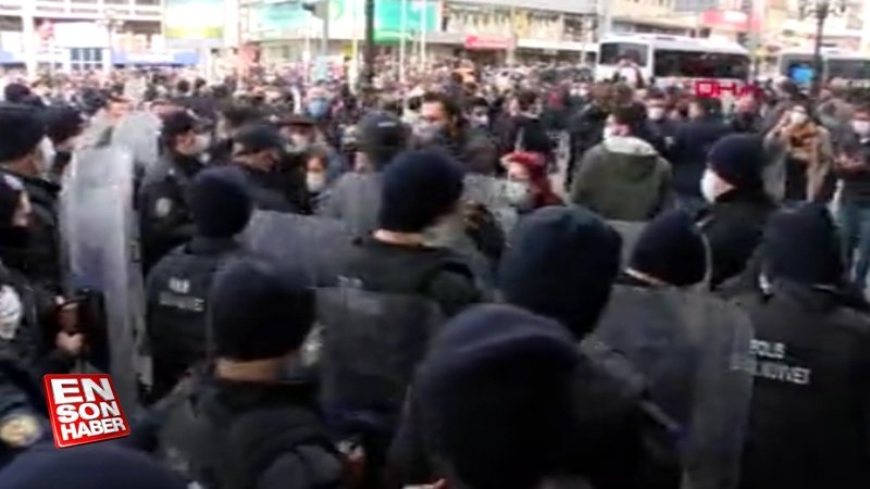 Ankara'da 'Boğaziçi' eyleminde 69 gözalt