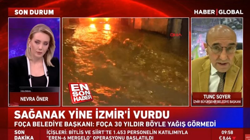 Tunç Soyer: Büyük bir felaketle yüz yüzeyiz