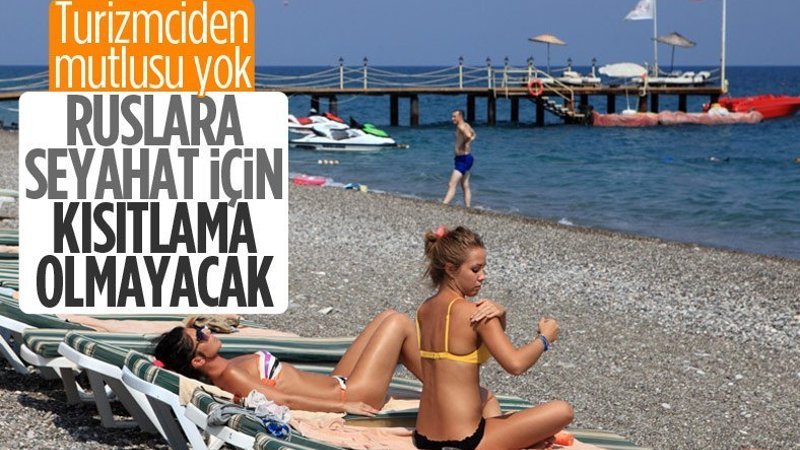 Rusya, tatile gitmek isteyenlere kısıtlama uygulamayacak