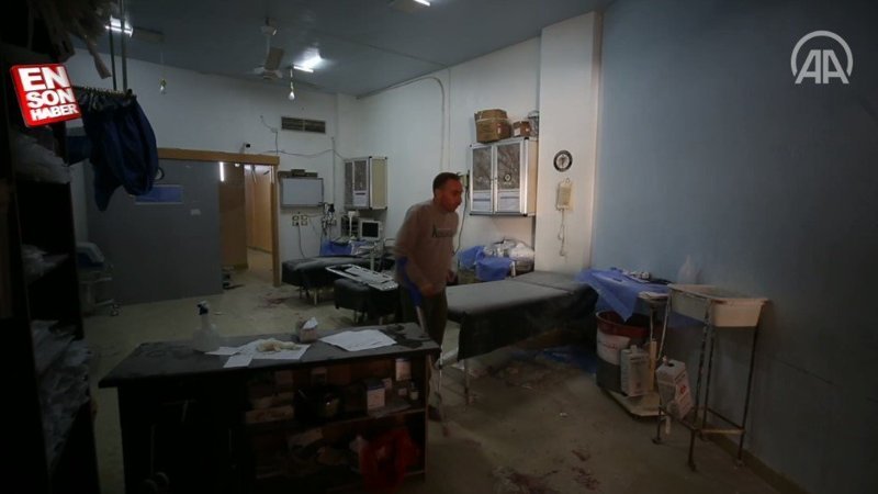 Esad'ın Halep'teki hastaneyi vurması binlerce sivili mağdur etti